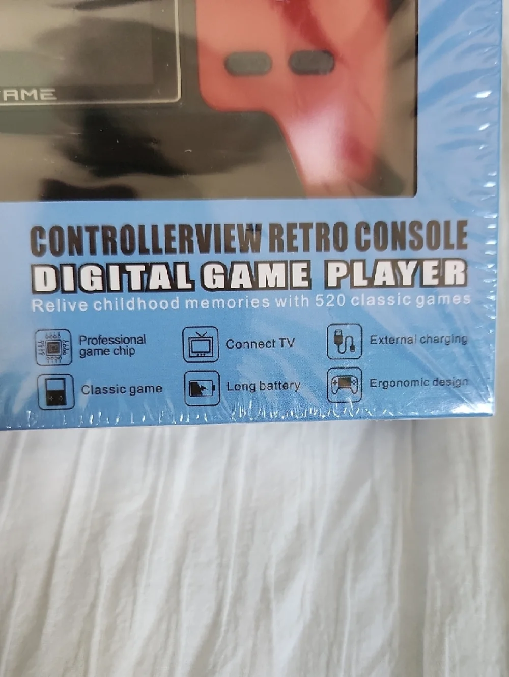 Retro Console Handheld - Red - Picture 4 of 6
